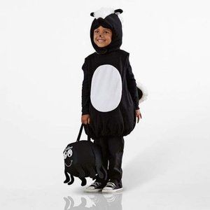 Pottery Barn Skunk Halloween Costume Size 2-3T